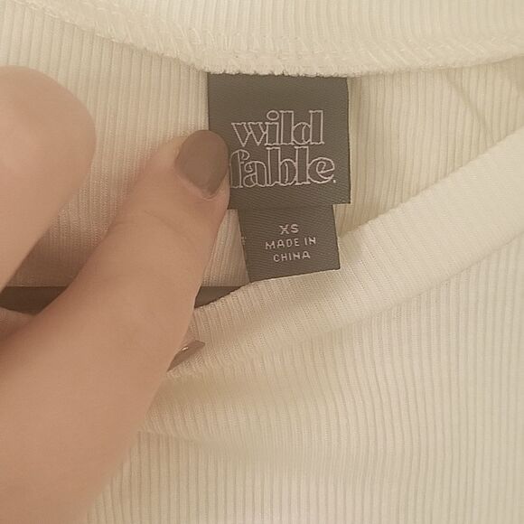 Wild Fable Pug Crop Top - Picture 2 of 3